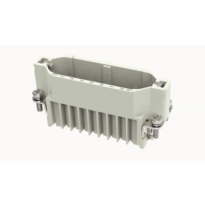 Вилочная контактная вставка DD-025-MC, Вилочная контактная вставка, обжимная фиксация, 25 полюсов + PE, типоразмер 16A, 250V, 10A, (обжимные контакты поставляются отдельно)