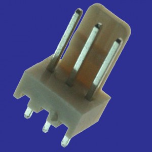 WF-03 PITCH 2.54MM, Разъем питания 3 контакта, вилка прямая на плату, шаг 2,54мм