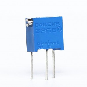 3266X-1-501LF, Потенциометр многооборотный керметный 500Ом 0.25Вт PC PIN
