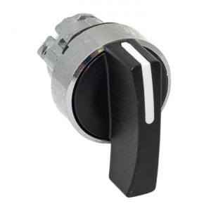 Исполнительный механизм переключателя ХB4 на 2 положения с фиксацией, без подсветки с длинной ручкой IP65 EKF XB4BJ2F-65