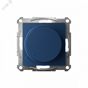 ATLASDESIGN СВЕТОРЕГУЛЯТОР (диммер) повор-нажим, LED, RC, 400Вт, мех., АКВАМАРИН (1шт) C3(5) ATN001123