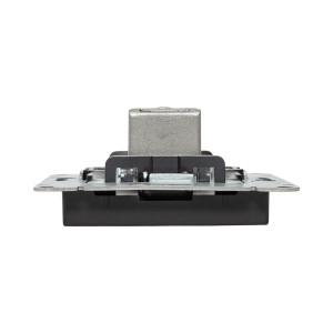 Механизм розетки TV, проходная, ч-рный Эпика EKF UP1-SOB-TV-2