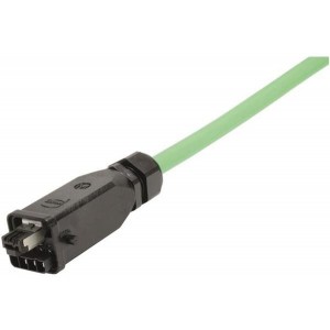09451251300, Модульные соединители / соединители Ethernet HYBRID CABLE PLUG STRT W/CABLE GLAND