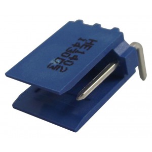 281698-4, Соединитель защищенный 4 контакт(-ов) 2.54мм луженый угловой монтаж в отверстие коробка