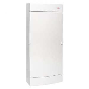 Щит распределительный навесной Unix белая дверь 4х18 модулей IP40 PROxima ux-4x18-nw