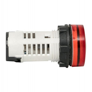 Матрица светодиодная AD16-22HS 230В AC IP65 красн. PROxima ledm-ad16-r-65, Лампа сигнальная d22-230V красн