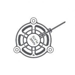 10030GE-12N-YA-F0, Вентиляторы постоянного тока DC Fan, 100x30mm, Refrigeration, 12VDC, 37.1CFM, Rib Mount, Ball Bearing, 2-Wire