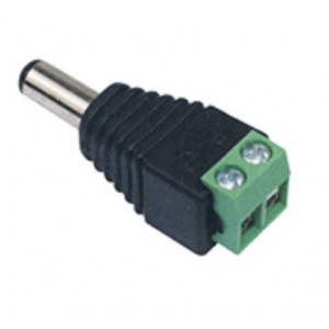 TP-001B, Разъем питания, штекер, 5.5*2.1, с клеммной колодкой