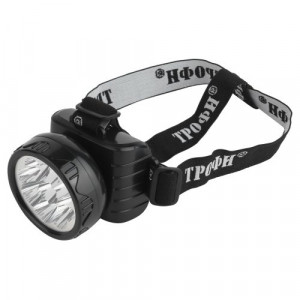 Фонарь аккумуляторный налобный TG9 9LED аккум. 4В 0.9А.ч ЗУ 220В (картон. упак.) C0045557