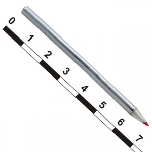 Жало 12 30W, Жало медное с никелированным покрытием, конус,  диаметр 3.5мм длина 68 мм, для пальников 30 Вт