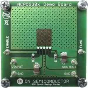 NCP59301DS00GEVB, Средства разработки интегральных схем (ИС) управления питанием 3A FIX VLDO REG
