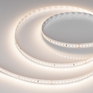 Лента IC-A144-12mm 48V Warm3500 (5.8 W/m, IP20, 2835, 50m) 028632(2), Стабилизированная лента LUX, подключение 50м в одну линию, светодиоды smd 2835, 144шт/м (7200шт на 50м), белая плата 12мм, скотч 3М. Цвет ТЁПЛЫЙ 3500K. Питание 48V, мощность 5.8 Вт/м (290 Вт на 50м), угол 120°, цветопередача CRI>85. Размеры 50000х12x1.6мм