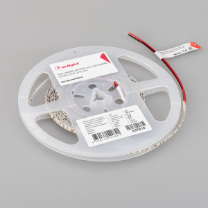 Лента MICROLED-M182-4mm 24V Day5000 (10 W/m, IP20, 2216, 5m) 037818, Светодиодная лента MICROLED-M182, открытая IP20. Светодиоды 2216, 182 шт/м (910 шт на 5 м), белая плата 4 мм, скотч 3M. Цвет ДНЕВНОЙ 5000 K , цветопередача CRI>90 , угол 120°. Питание 24 В, мощность 10 Вт/м (50 Вт на 5 м). Размеры 5000x4x1.6 мм. Мин.отрез