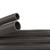 Труба ПА 6 гибкая гофр. д.20мм, ПВ-0, без протяжки, 100м, цвет тёмно-серый 80020