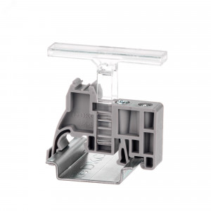 Торцевой фиксатор на рейку 35мм, ширина 9,5 мм UK-E