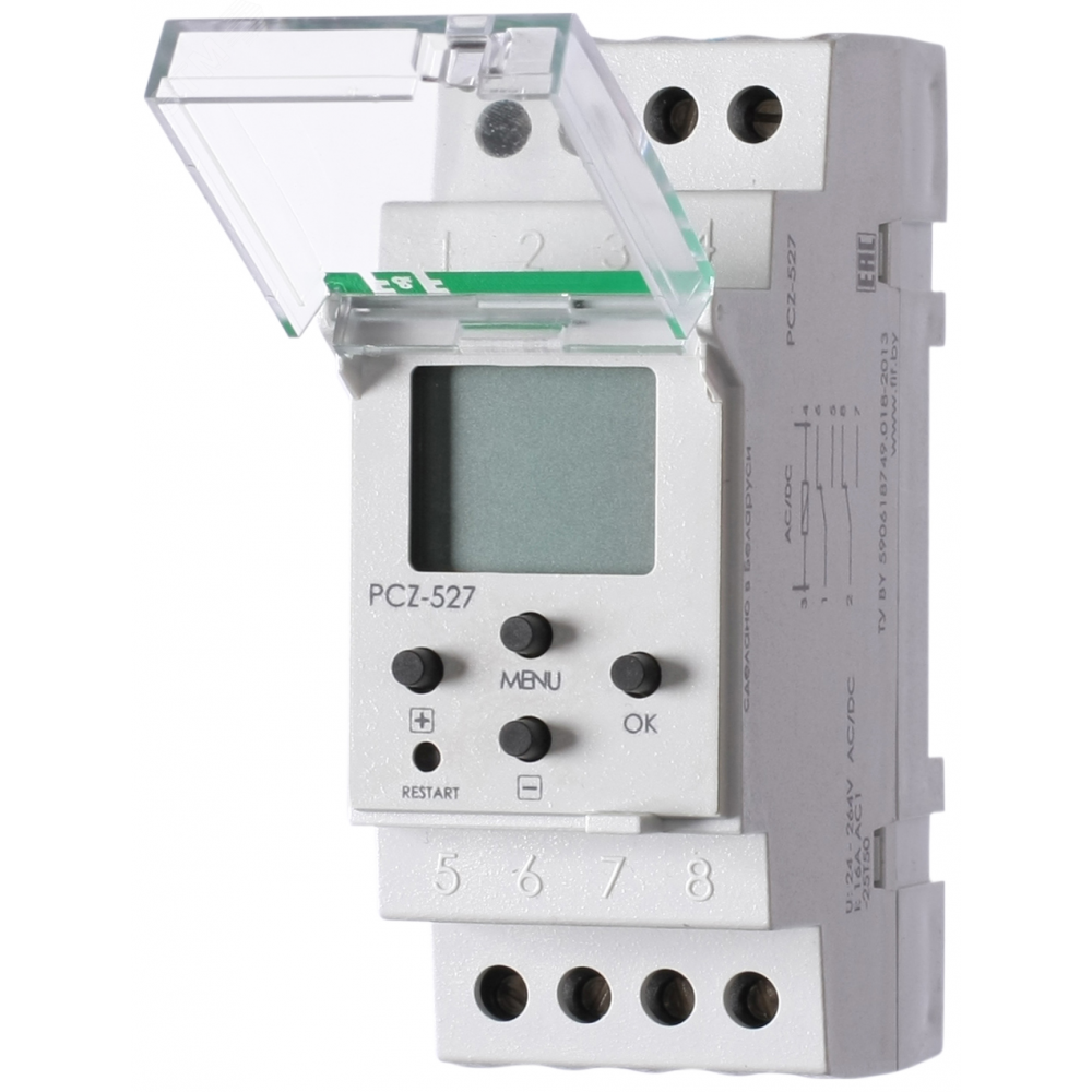 Изображение товара Реле времени астрономическое двухканальное PCZ-527 EA02.002.006