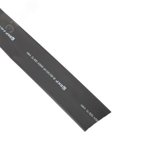 Трубка термоусадочная ТУТ нг 40/20 черн. tut-40-b