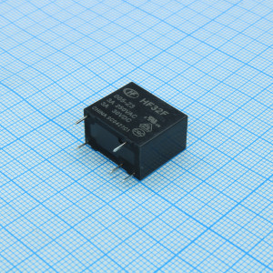 HF32F/005-Z3, Реле силовое 3А одна группа на переключение катушка 5В