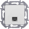 Розетка компьютерная Inspiria RJ45 кат.5E UTP бел. Leg 673825