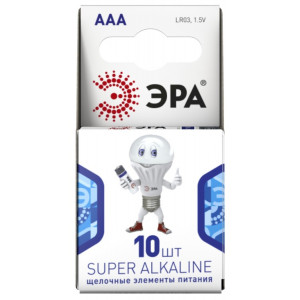 Батарейка LR03-10BL компактный (80/800) СТРОГО КРАТНО 10шт | Б0002728