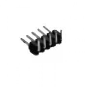 A2-5PA-2.54DS(71), Проводные клеммы и зажимы 5P M PIN HEADER SR R/A TYPE GOLD PLATED