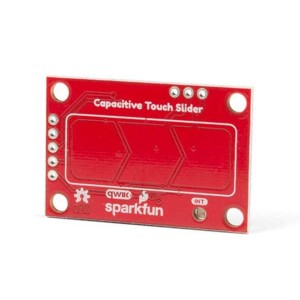 SEN-15344, Средства разработки тактильных датчиков SparkFun Capacitive Touch Slider - CAP1203 (Qwiic)