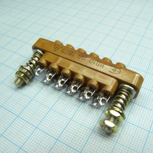 РП10-11 Л розетка, Соединитель  низкочастотный, прямоугольный, внутреннего монтажа