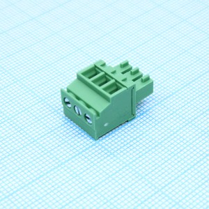15EDGKA-3.81-03P-14-100A(H), Разъемный клеммный блок. Серия 15EDGKА-3.81, 3 контакта