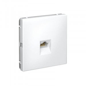 ARTGALLERY РОЗЕТКА компьютерная RJ45, кат. 5е, механизм, БЕЛЫЙ GAL000183