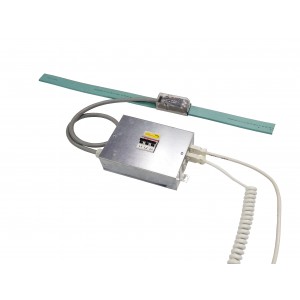 Адаптер G0.000.0614.7, Распределительное устройство, для подключения к плоскому кабелю серия gesis NRG, 5x10 мм кв., 3 выхода gesis GST18i3, оснащен автоматическими выключателями всех фаз номинальное напряжение: 250V / 400V, номинальный ток: 20А, металл