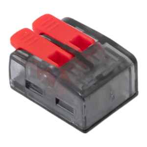 Строительно-монтажная клемма СМК 221-612 с рычагом 2 отверстия 0.5-4.0(6) мм2 EKF PROxima plc-smk-221-612