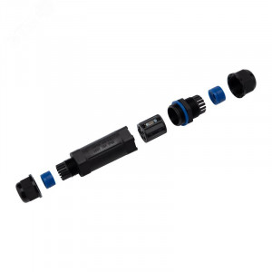 Кабельный коннектор I-образный (3PIN 0,5-2,5мм2) IP68 07-5961