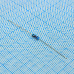 MFR025FTB-5K1R, Резистор металлопленочный 5.1кОм ±1% 0.25Вт(1/4Вт) конформное покрытие аксиальный лента в коробке