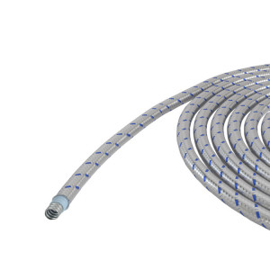 Металлорукав DN 20мм в герм. ПВХ изоляции в оплетке из оцинкованной стали, Dвн 20,5 мм, Dнар 25,5, 50 м 6071T-022