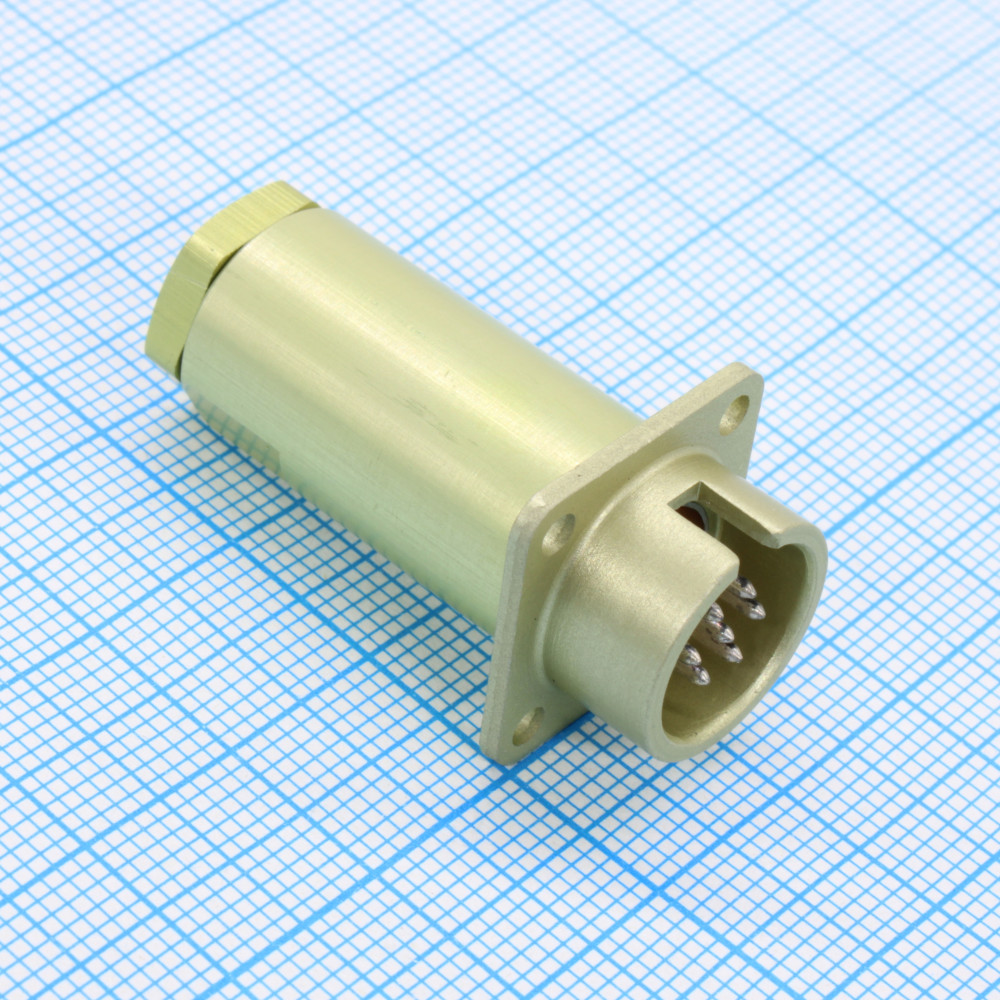 Изображение товара РСГ7БТВ вилка с/к цилиндрический низкочастотный для кабелей