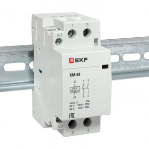 Контактор модульный КМ 63А 2NО (2 мод.) km-2-63-20