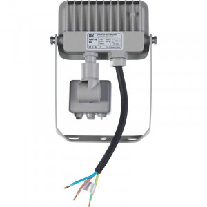 Прожектор СДО 07-10Д светодиодный серый с ДД IP54 LPDO702-10-K03