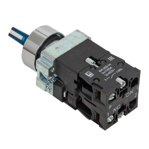 Переключатель BD21 2P c синей подсветкой 230В NO PROxima xb2-bk21-b-230