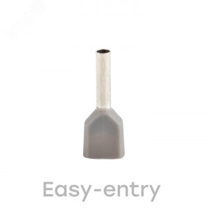 Наконечник штыревой втулочный изол. НШвИ(2) 0.75-8 (уп.50шт) nhvi2-0.75-8