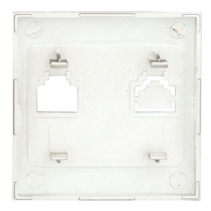 Валенсия лицевая панель розетки Phone 1-местная графит EKF PROxima