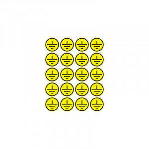 Наклейка знак электробезопасности 