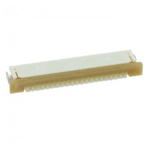 522712079, Разъем для плоского шлейфа 20 контактов 1мм угловой поверхостный монтаж лента на катушке