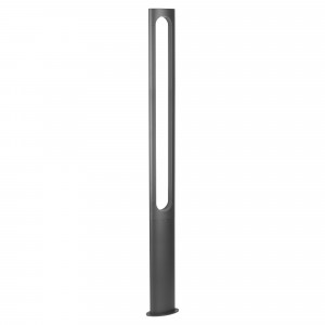 Светильник LGD-MUSE-BOLL-H2000-18W Warm3000 (DG, 328 deg, 230V) 037522, Поставка под заказ от 100 шт. Уличный светодиодный светильник для подсветки дорожек. Мощность 18 Вт, св. поток 1550 лм, 86 лм/Вт, теплый 3000 K, CRI>80, угол 328°, напряжение питания 230 В. Темно-Серый фигурный корпус из алюминия, экран поликарбонат