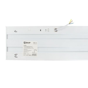 Светильник светодиодный ДВО 4112-L 36Вт 4000К 1195х180х19 опал EKF