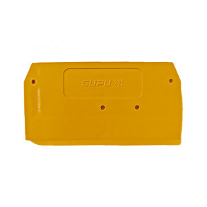 Торцевая крышка 225122, Торцевая крышка, для клемм TA2.5, цвет: оранжевый