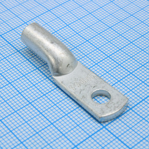 Наконечник кабельный ТМЛ 10-5-5, Наконечник кабельный медный луженый по ГОСТ кольцевой М5 под опрессовку проводов сечением 10 мм2