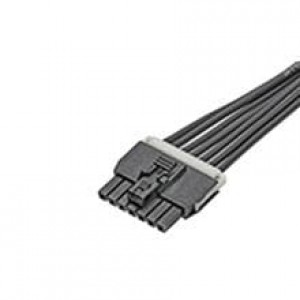 145130-0710, Шнуры питания для постоянного тока Nano-Fit 1m Cbl SR 7Ckt Blk