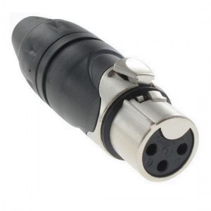 AX3F-AU, Разъемы XLR XLR 3 PIN METAL RECPTACLE SOLDER