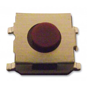 SKHMQME010, Кнопка тактильная для поверхностнго монтажа, 2.35Н, красная