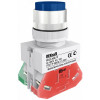 Кнопка ABLFP 22мм синяя 220В ВK-22 25022DEK